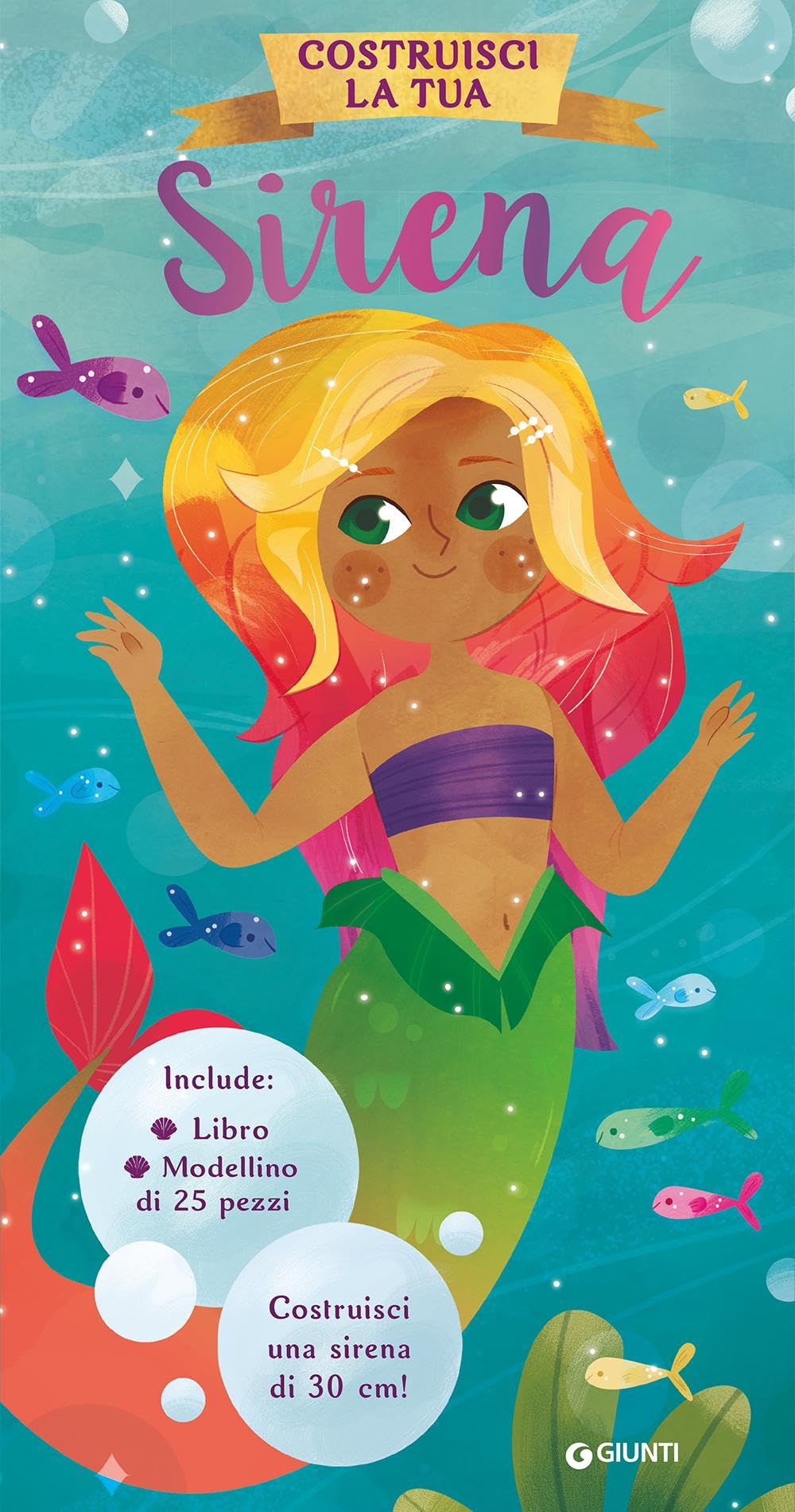 Costruisci la tua sirena. Ediz. a colori. Con modellino da costruire book