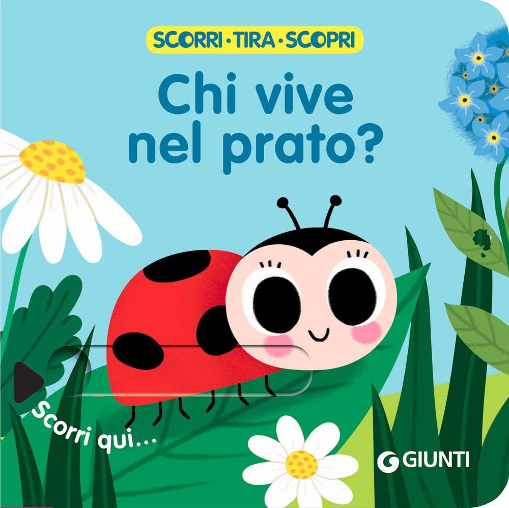 Chi vive nel prato? Scorri, tira e scopri. Ediz. a colori Non-fiction