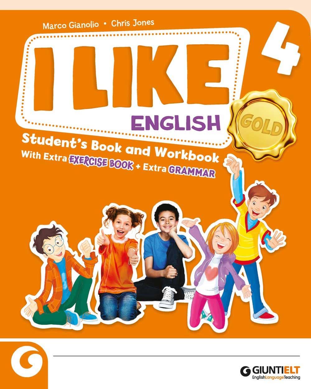 I like English. Gold. With Student's book, Active book, Starter book, Exercise book, My first English grammar 4/5. Con e-book. Con espansione online (Vol. 1) book