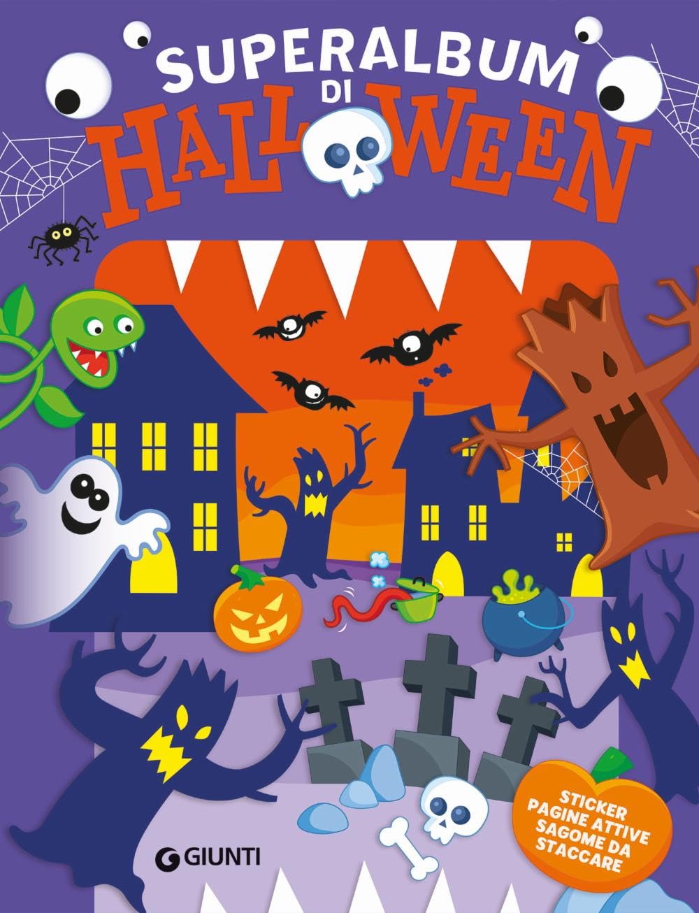 Superalbum di Halloween. Con adesivi. Ediz. a colori book