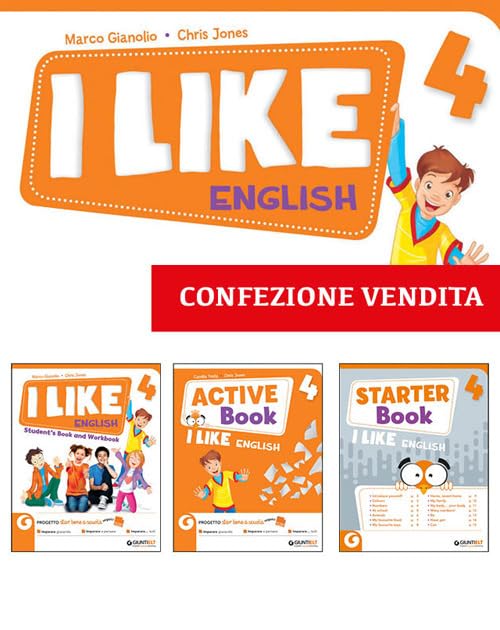 I like english. Per la Scuola elementare. Con e-book. Con espansione online (Vol. 4) book