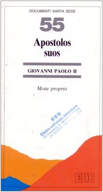 Apostolos suos. Motu proprio book