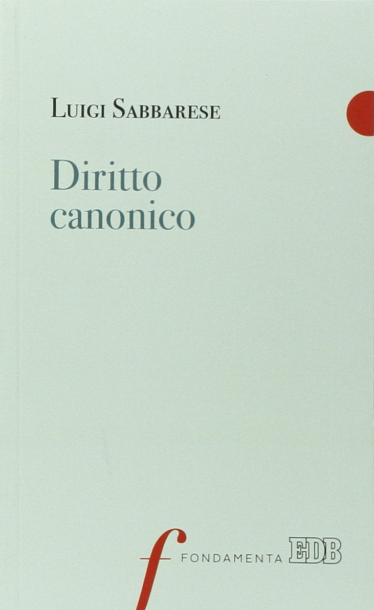 Diritto canonico (Fondamenta, Band 3) Law
