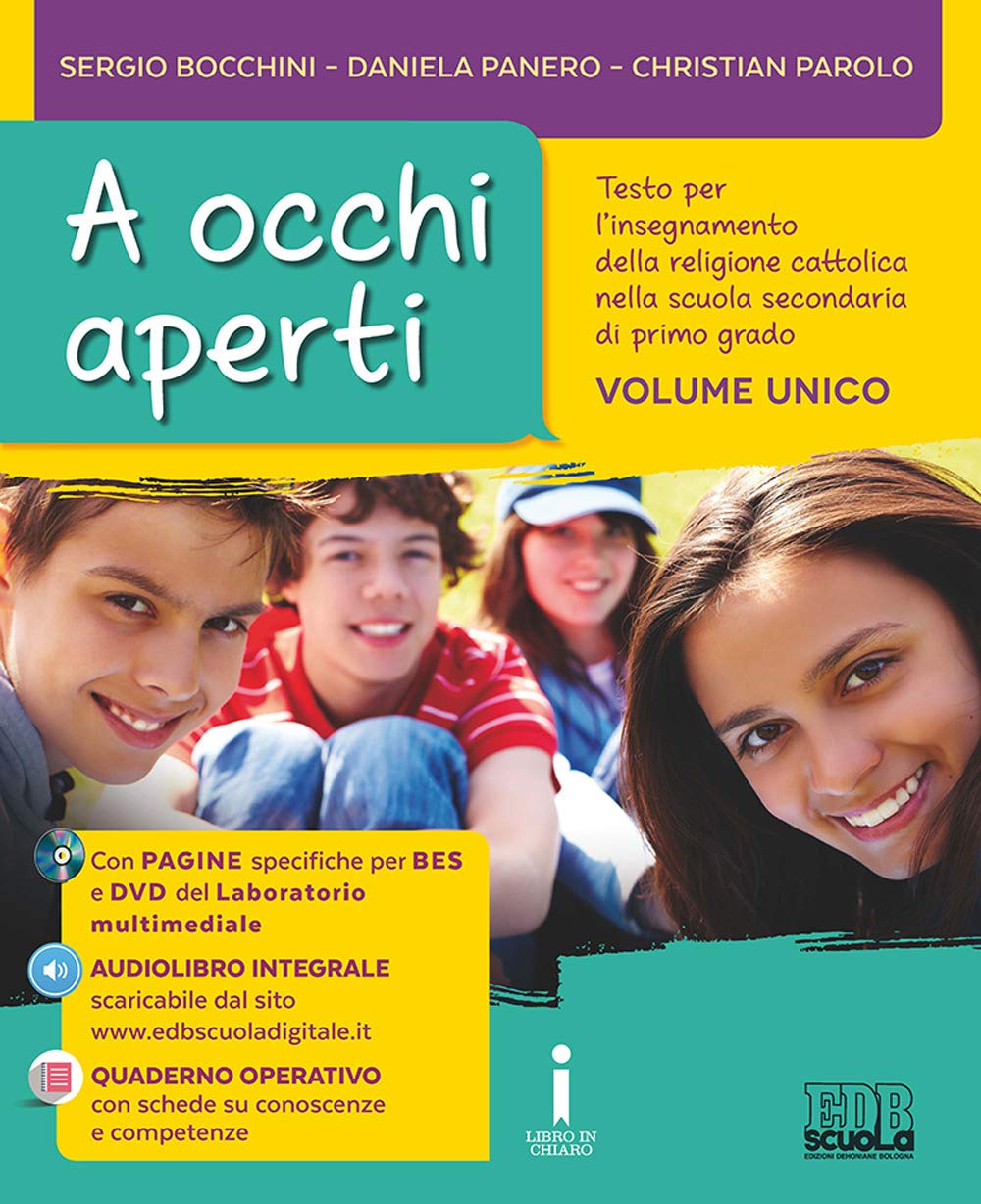 A occhi aperti. Con quaderno operativo. Per la Scuola media. Con e-book. Con espansione online book