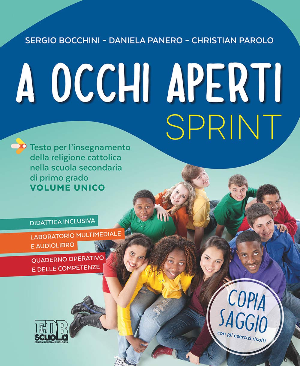 A occhi aperti sprint. Per la Scuola media. Con e-book. Con espansione online. Con Libro: Quaderno. Con DVD-ROM book