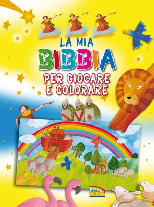 La mia Bibbia per giocare e colorare. Ediz. illustrata book