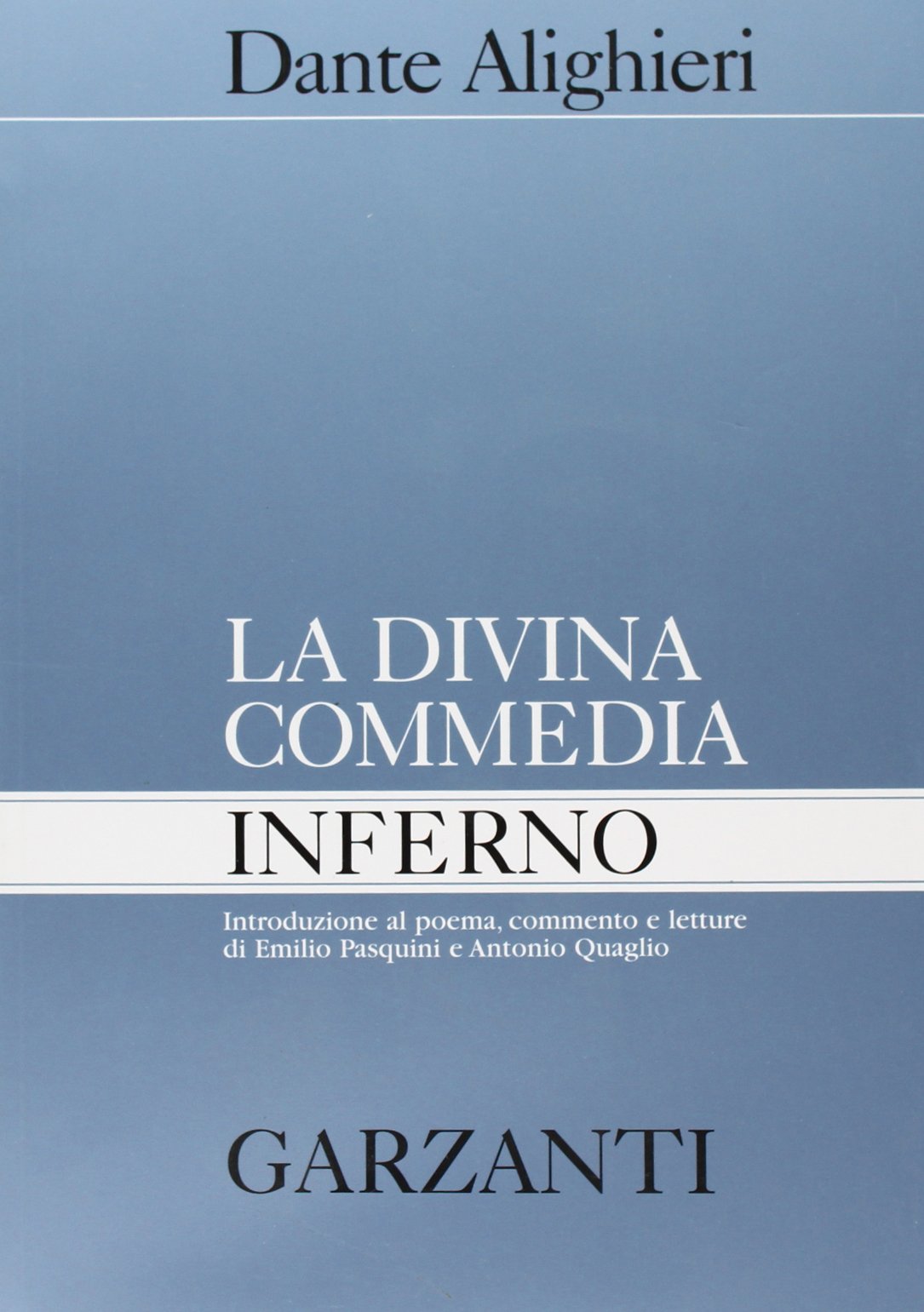 La Divina Commedia. Inferno Poetry