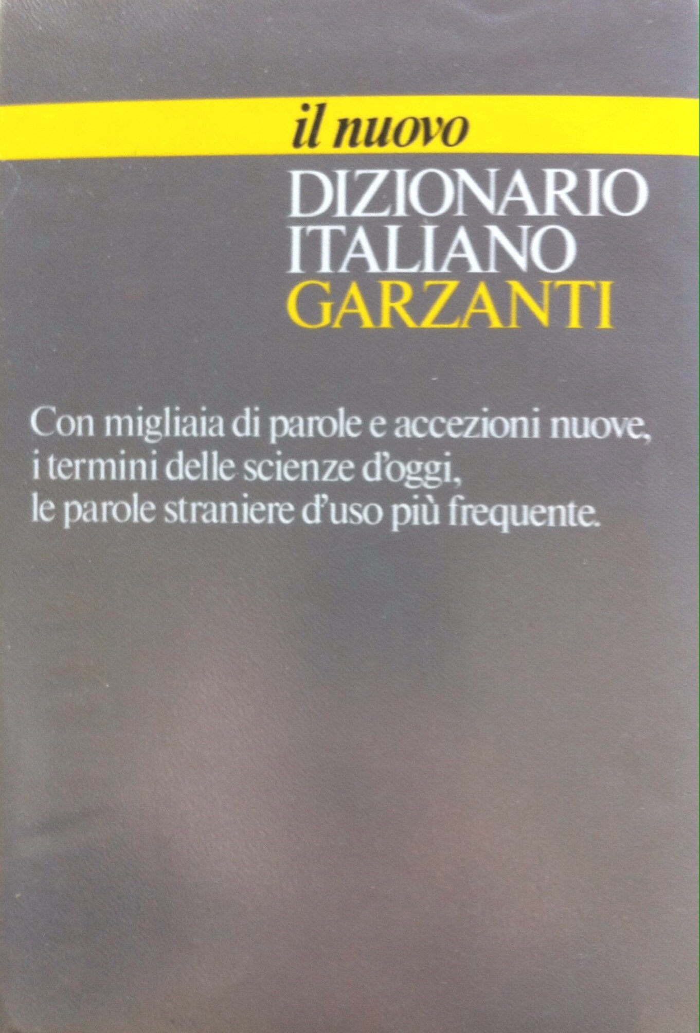 Il nuovo dizionario italiano Garzanti (Dizionari Garzanti) Foreign Languages ​​& Dictionaries