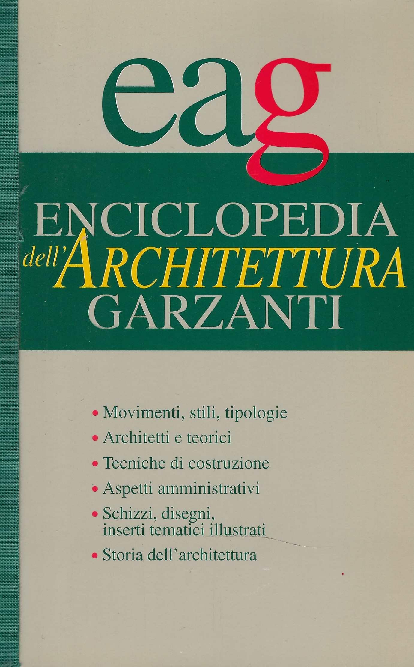 Enciclopedia dell'Architettura (Le Garzantine) Architecture