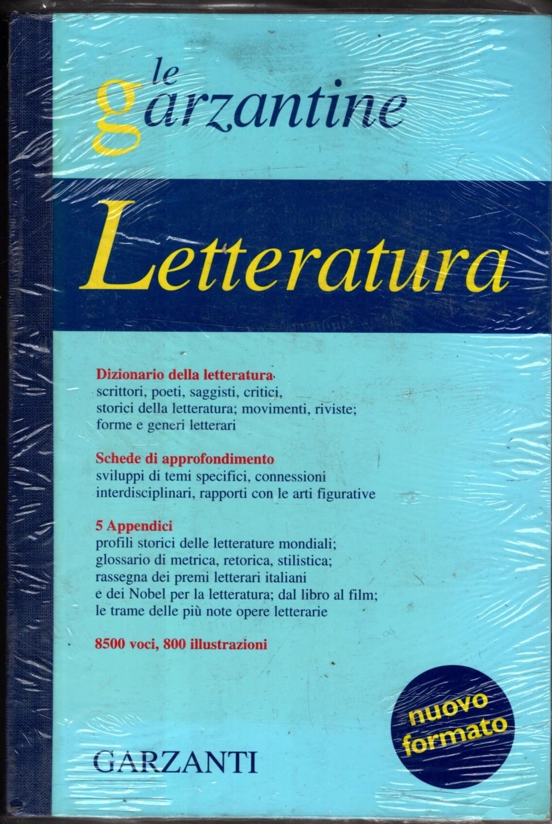 Enciclopedia della letteratura (Le Garzantine) Contemporary literature