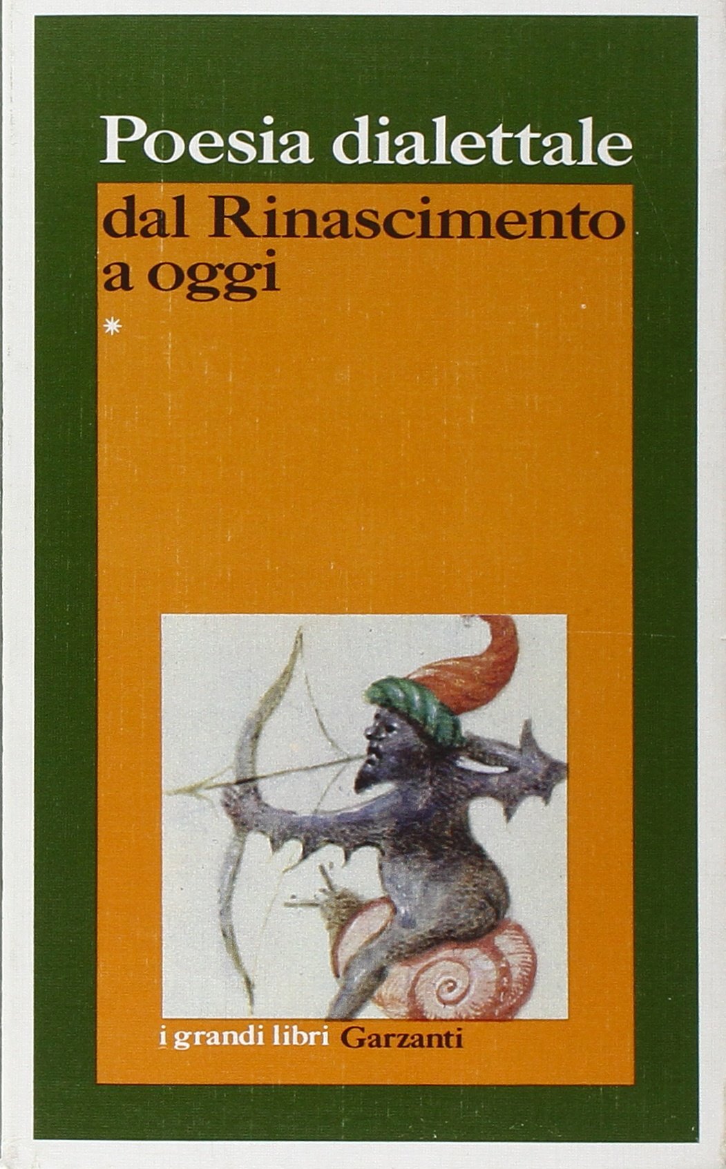 Poesia dialettale dal Rinascimento a oggi (I grandi libri) Poetry
