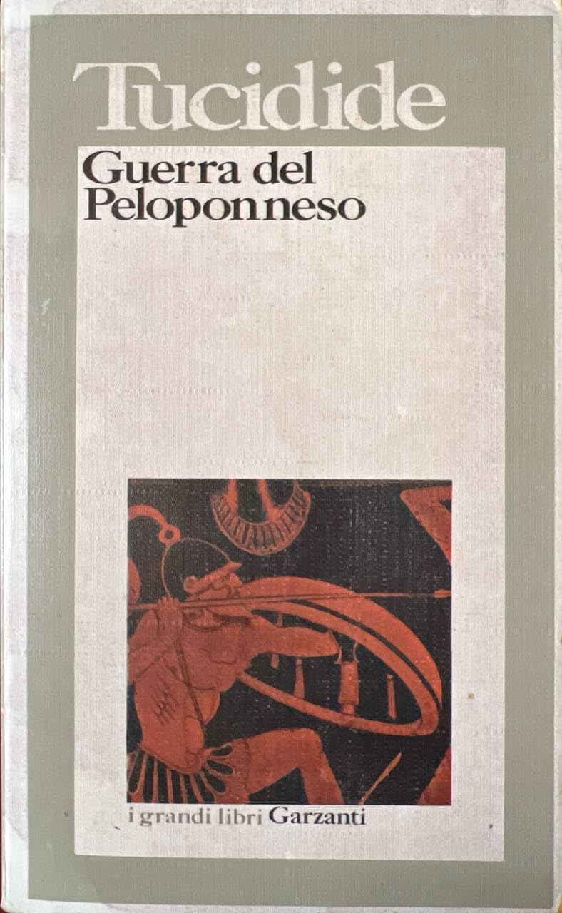 La guerra del Peloponneso. Testo greco a fronte book