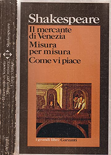 Il mercante di Venezia-Misura per misura-Come vi piace book