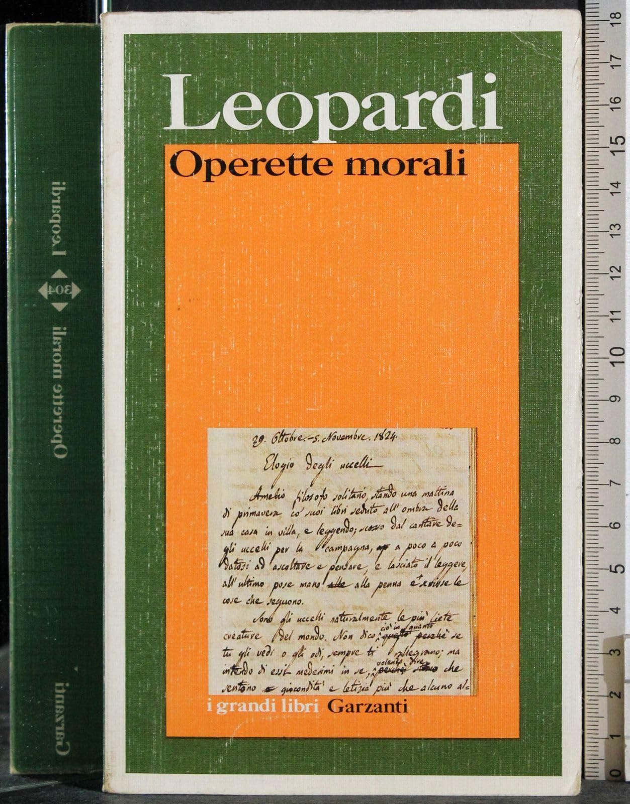 Operette morali (I grandi libri, Band 304) Contemporary literature
