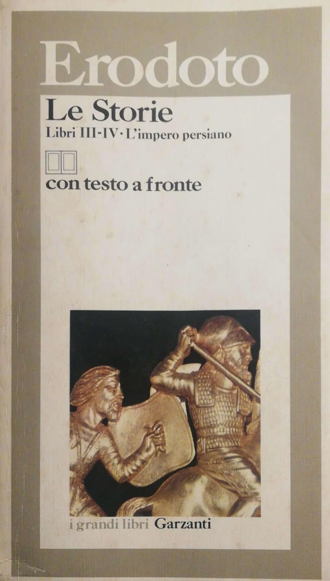 Le storie. Libri 3º-4º: L'impero persiano. Testo greco a fronte book
