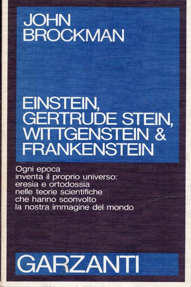 Einstein, Gertrude Stein, Wittgenstein & Frankestein (Saggi blu) Contemporary literature