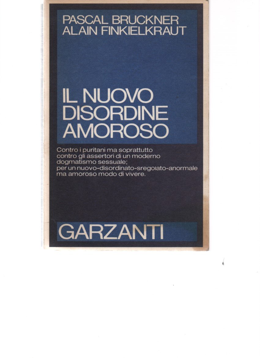 Il nuovo disordine amoroso book