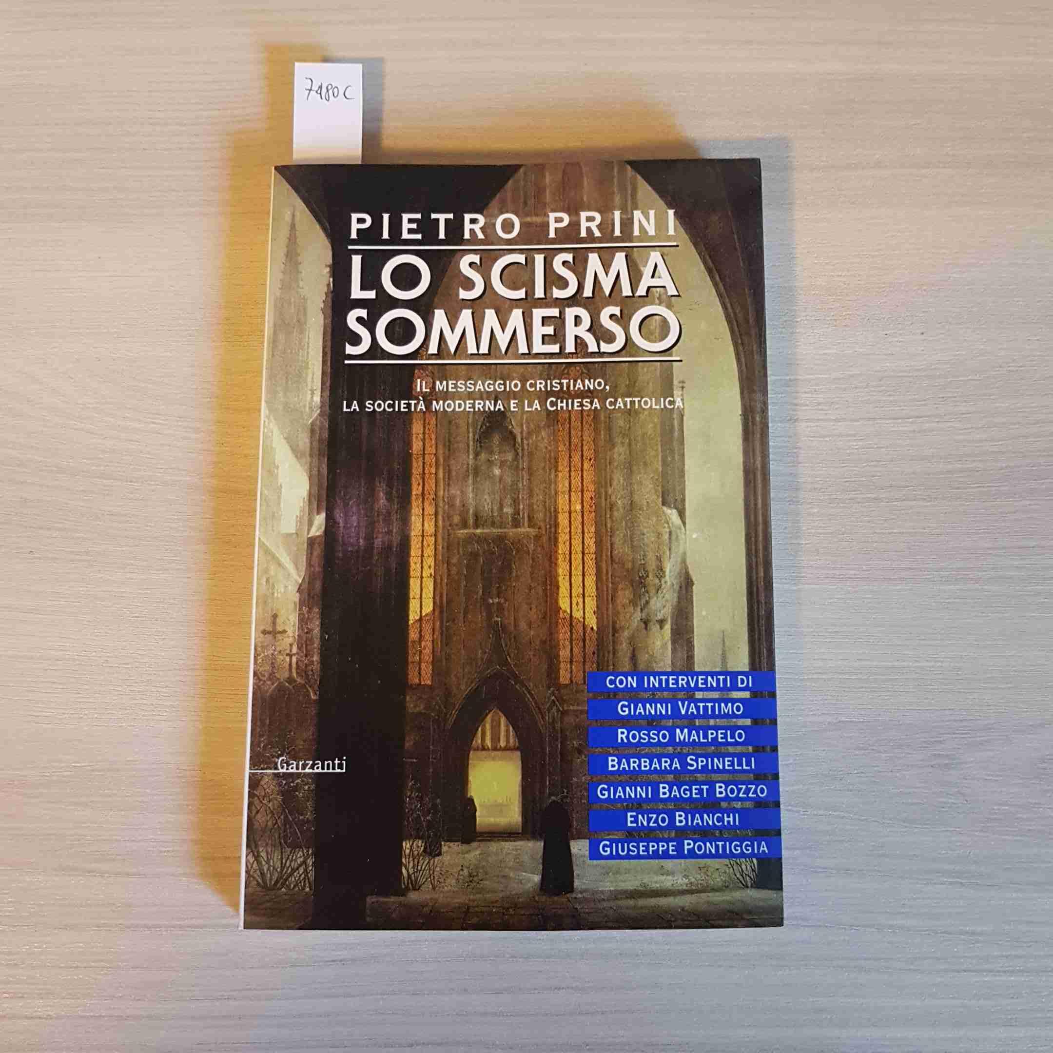Lo scisma sommerso. Il messaggio cristiano, la società moderna e la Chiesa cattolica book