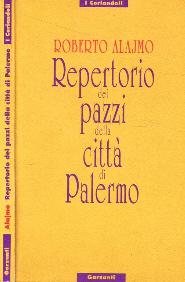 Repertorio dei pazzi della città di Palermo (I coriandoli) Contemporary literature