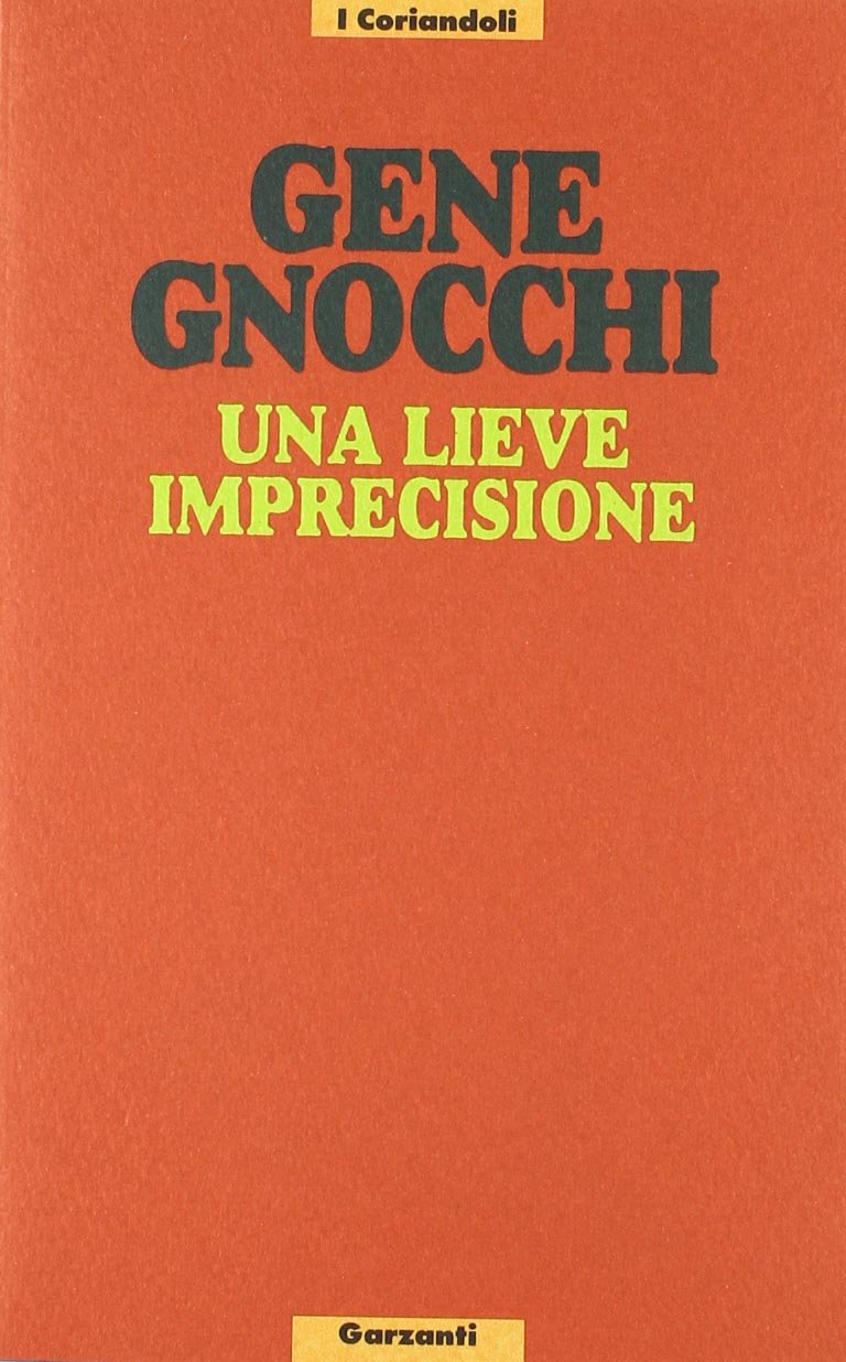 Una lieve imprecisione (I coriandoli) Contemporary literature