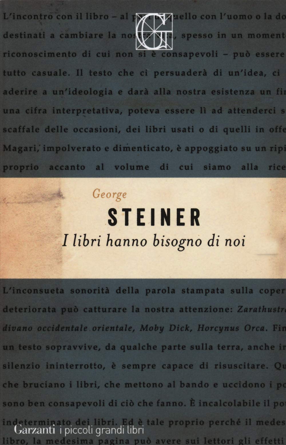 I libri hanno bisogno di noi Books