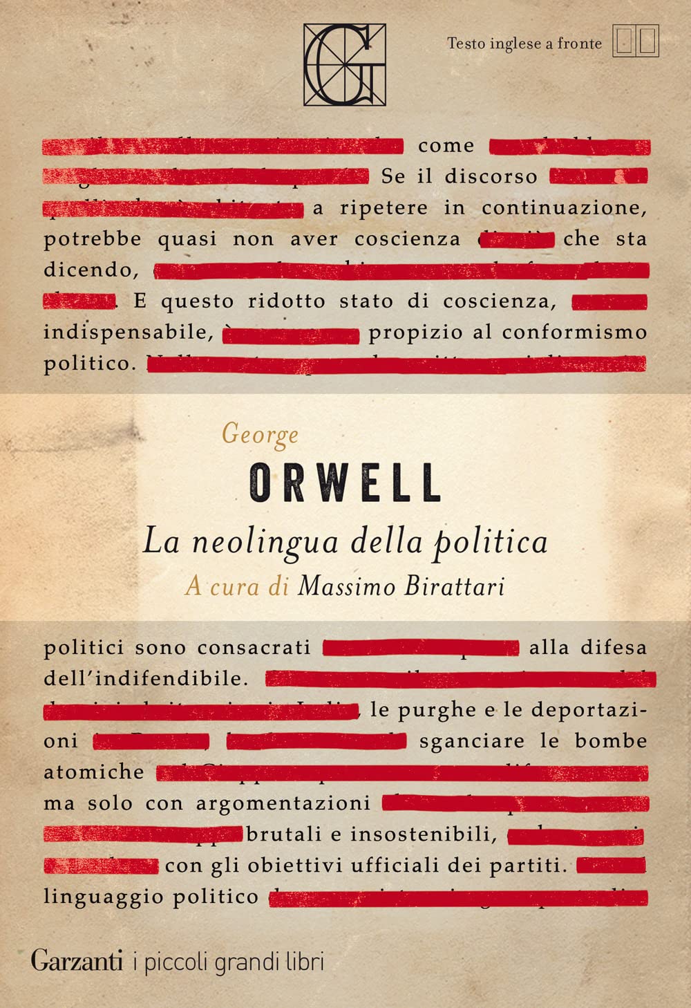 La neolingua della politica Essays & Short Stories