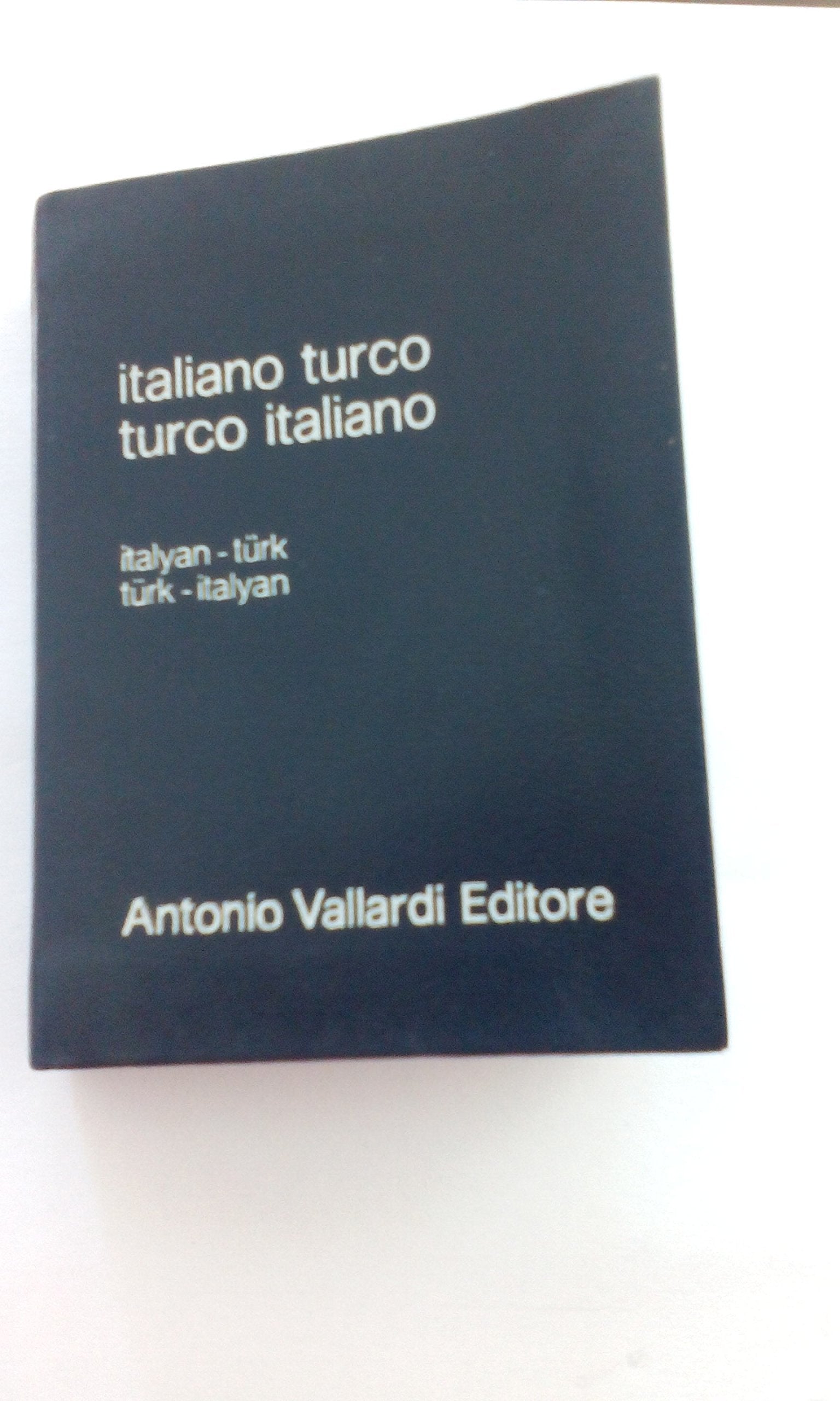 Italiano-turco, turco-italiano book