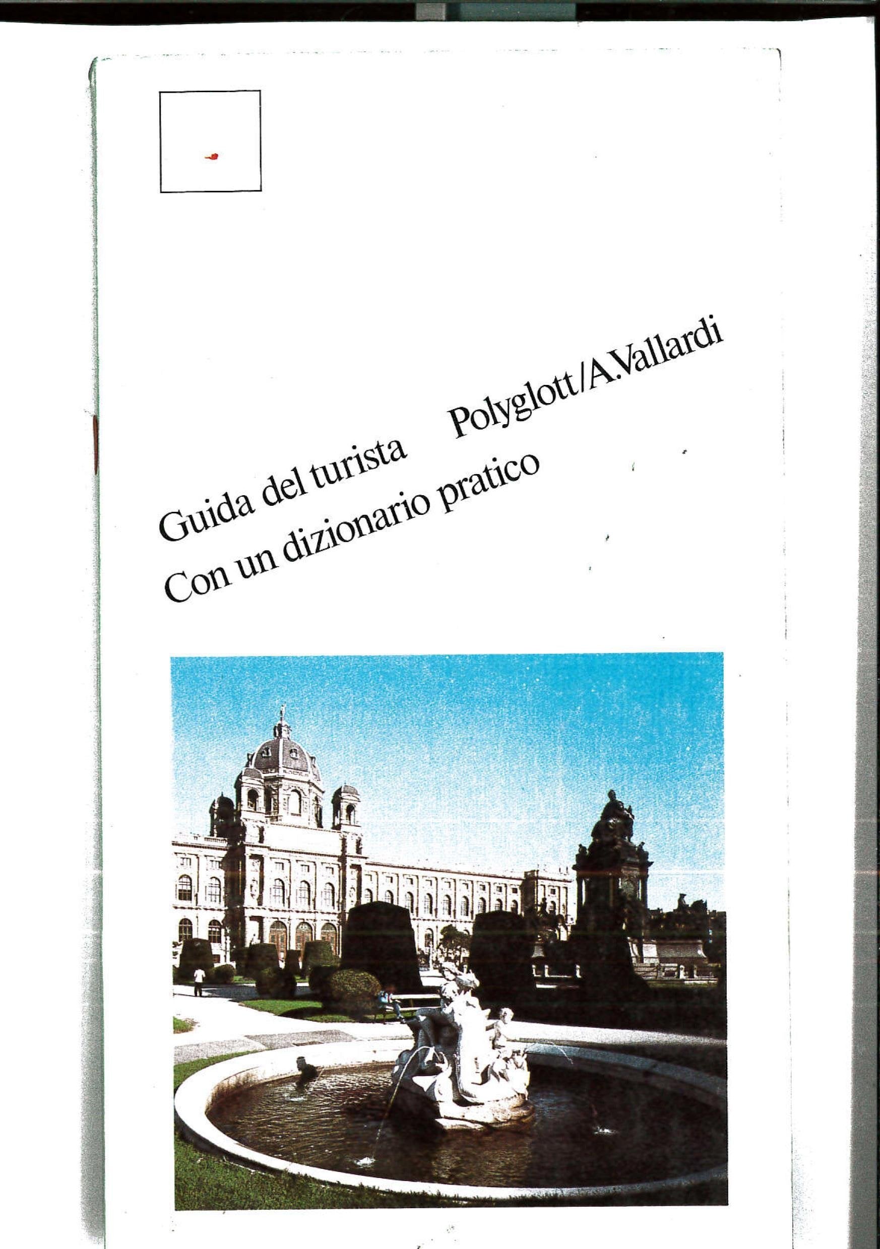 Guida del turista VIENNA con un dizionario pratico book