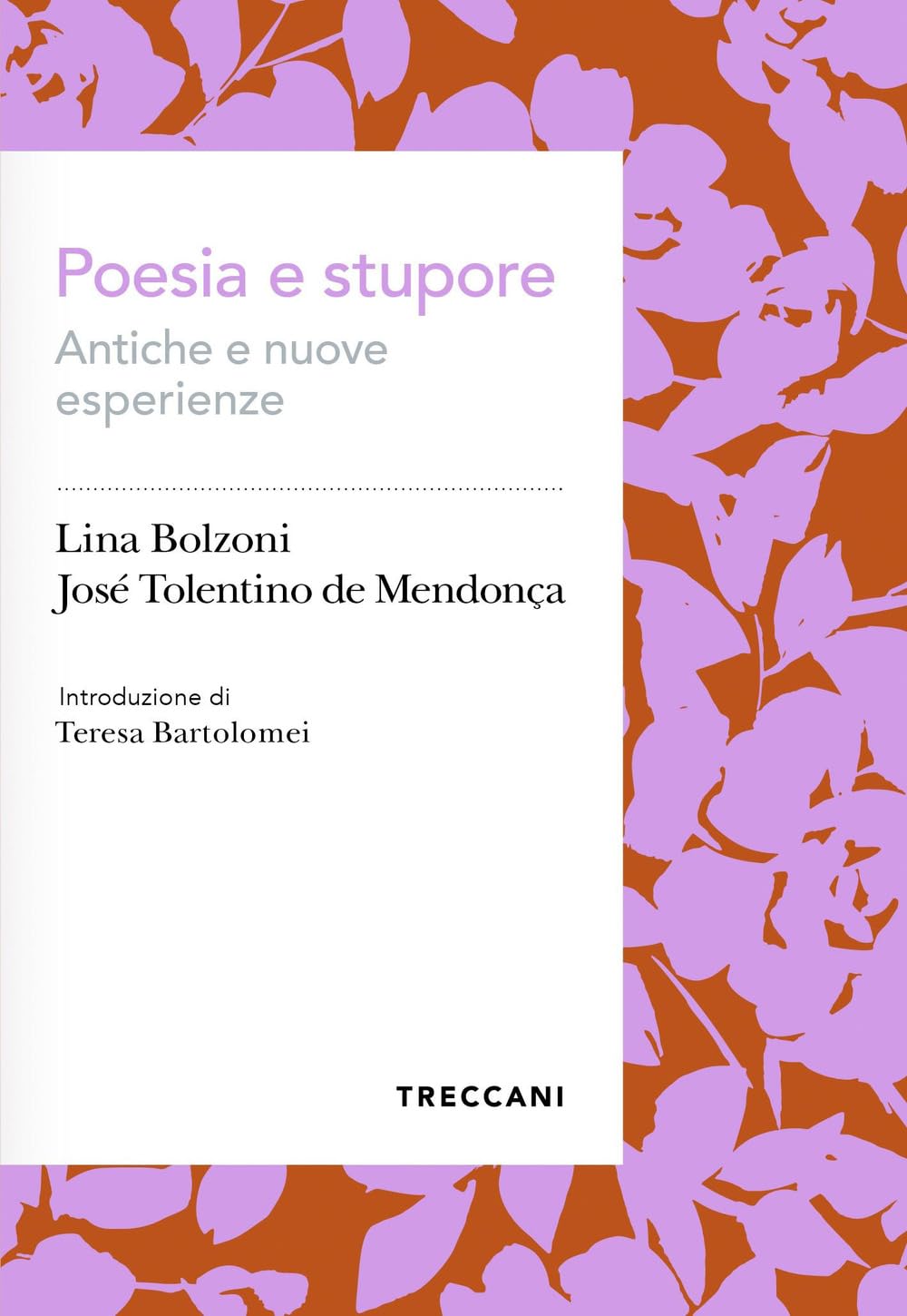 Poesia e stupore. Antiche e nuove esperienze Contemporary literature