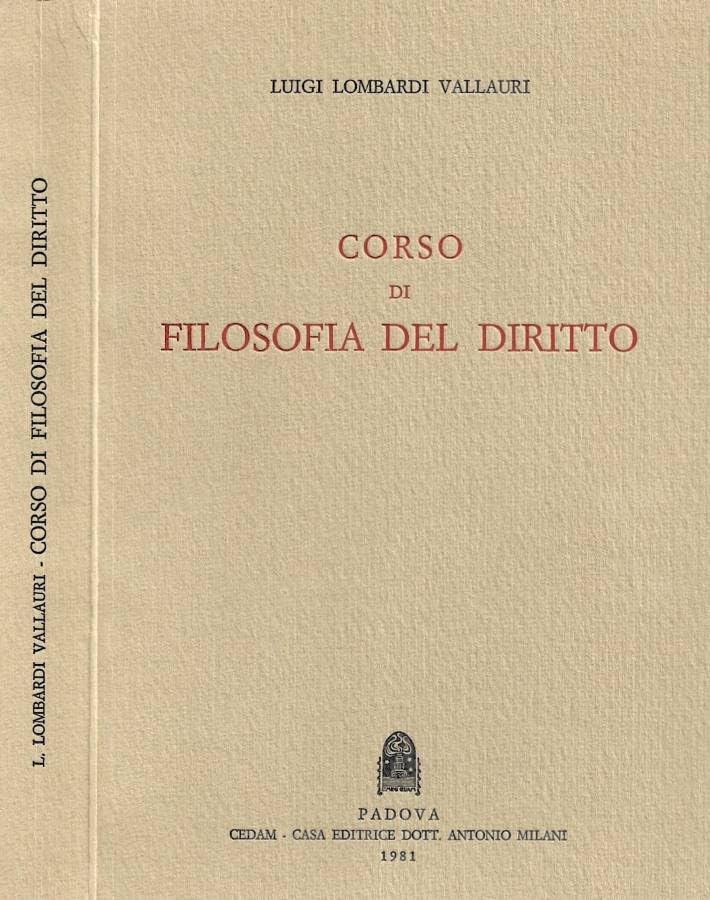Corso di filosofia del diritto book