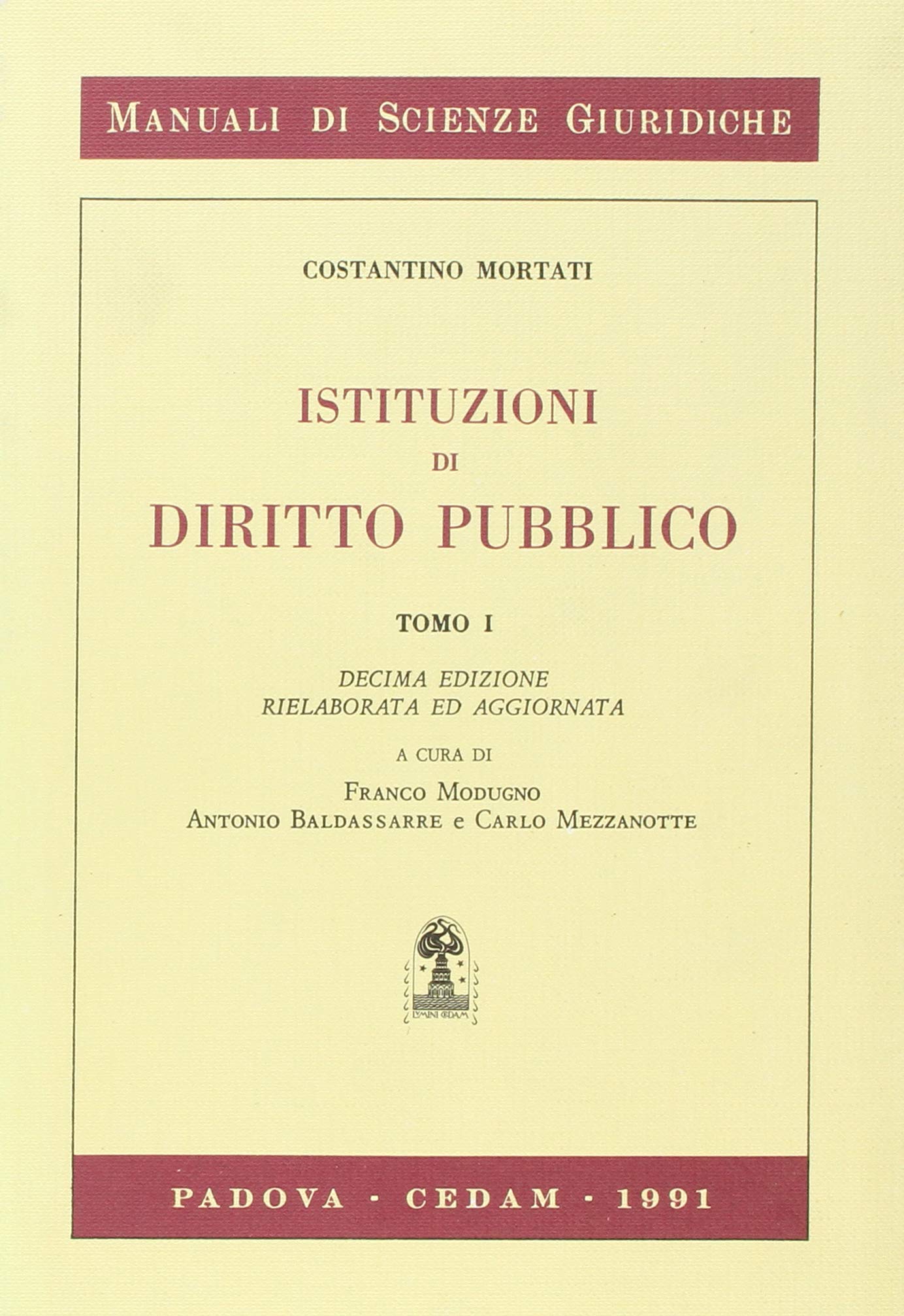 Istituzioni di diritto pubblico (Vol. 1) book