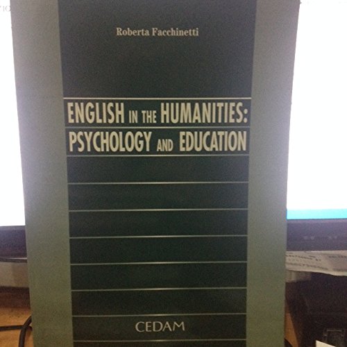 English in the humanities: psychology and education book