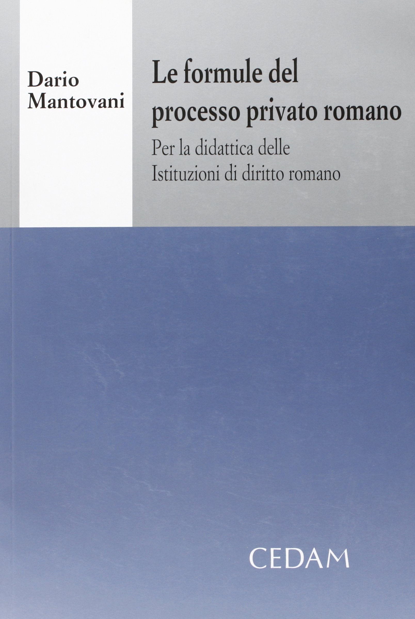 Le formule del processo privato romano. Per la didattica delle istituzioni di diritto romano. Con CD-ROM Law