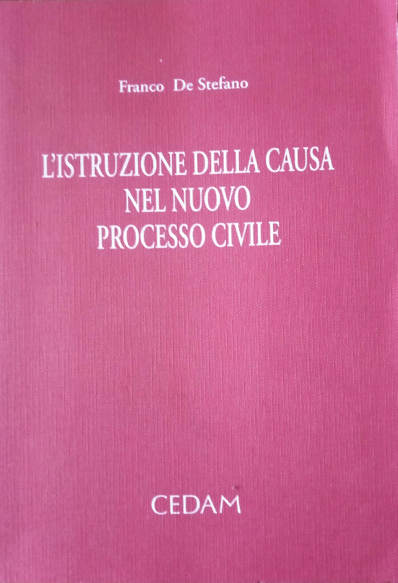 L'istruzione della causa nel nuovo processo civile Law