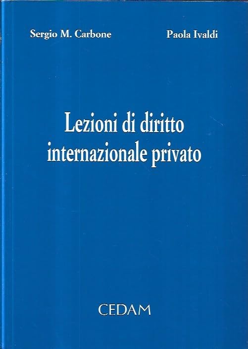 Lezioni di diritto internazionale privato book