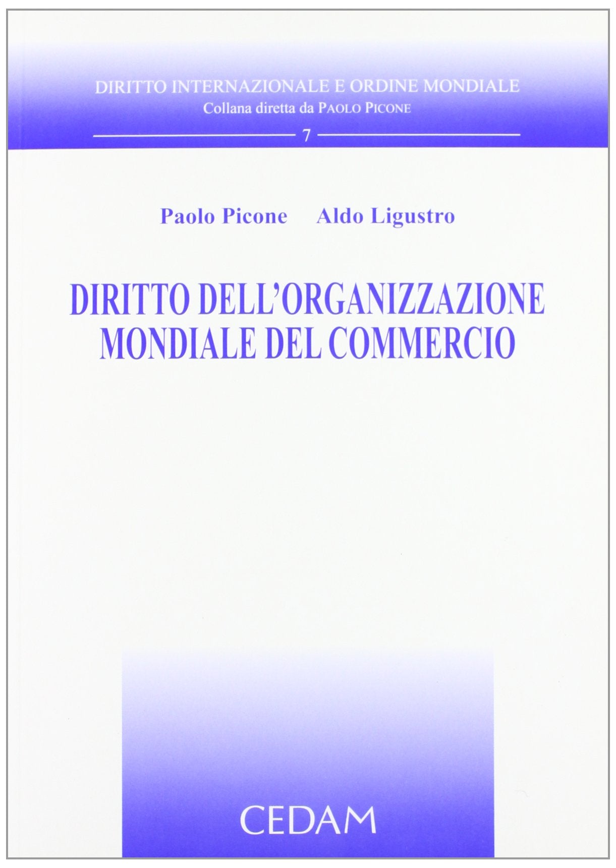 Diritto dell'Organizzazione mondiale del commercio book