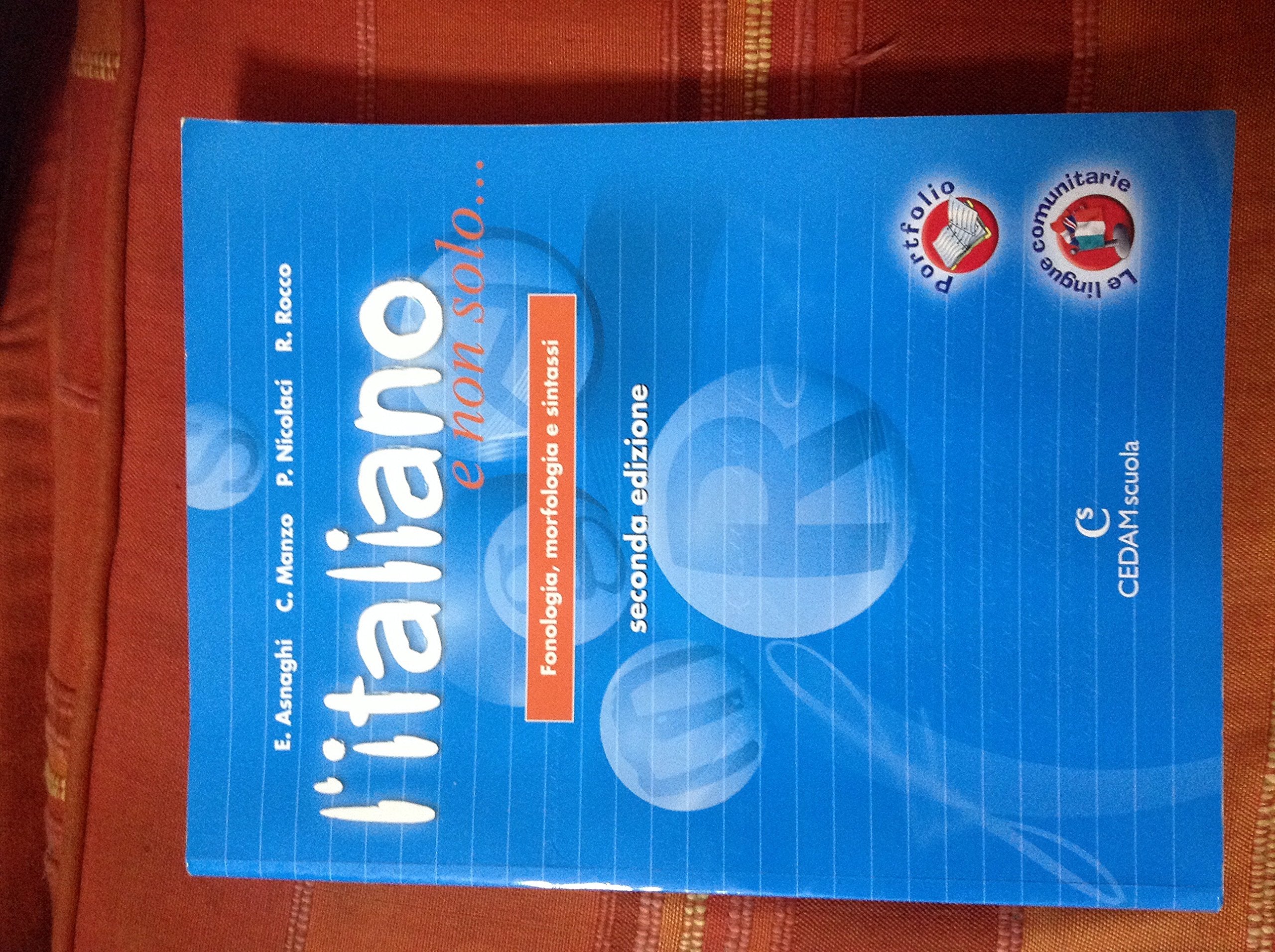 L'italiano e non solo... Fonologia, morfologia e sintassi. Per la Scuola media Professional & Reference Books