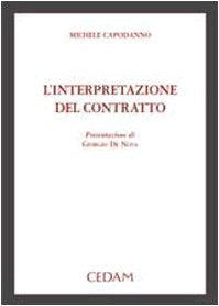 L'interpretazione del contratto Law