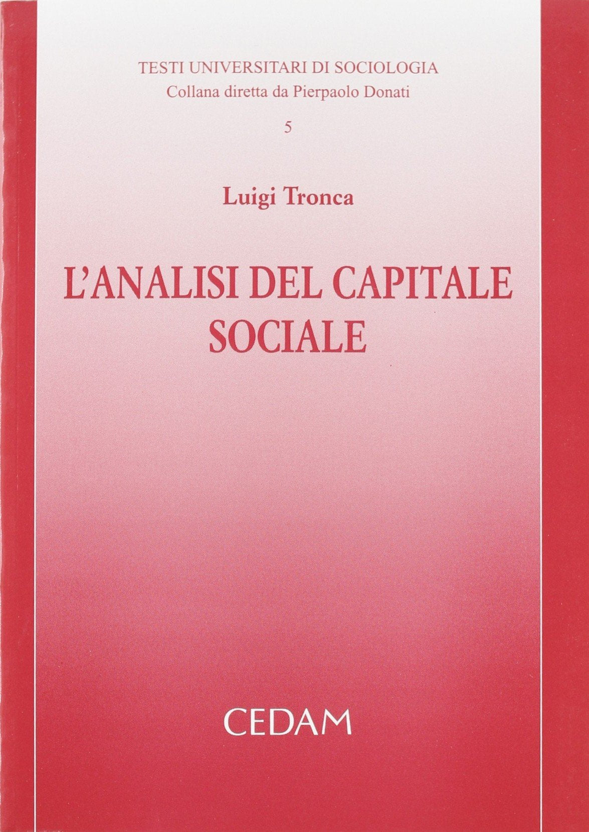 L'analisi del capitale sociale book
