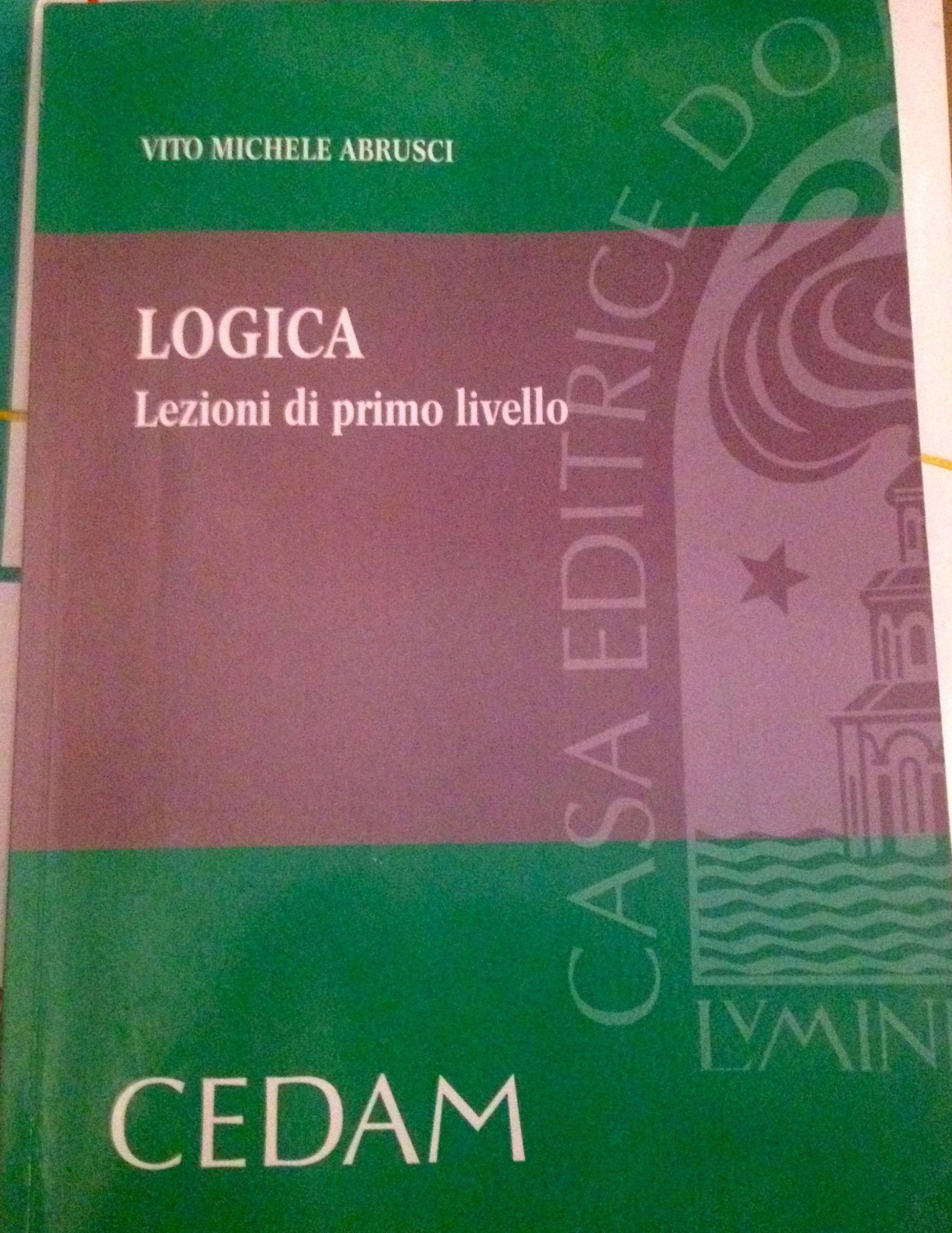 Logica. Lezioni di primo livello book