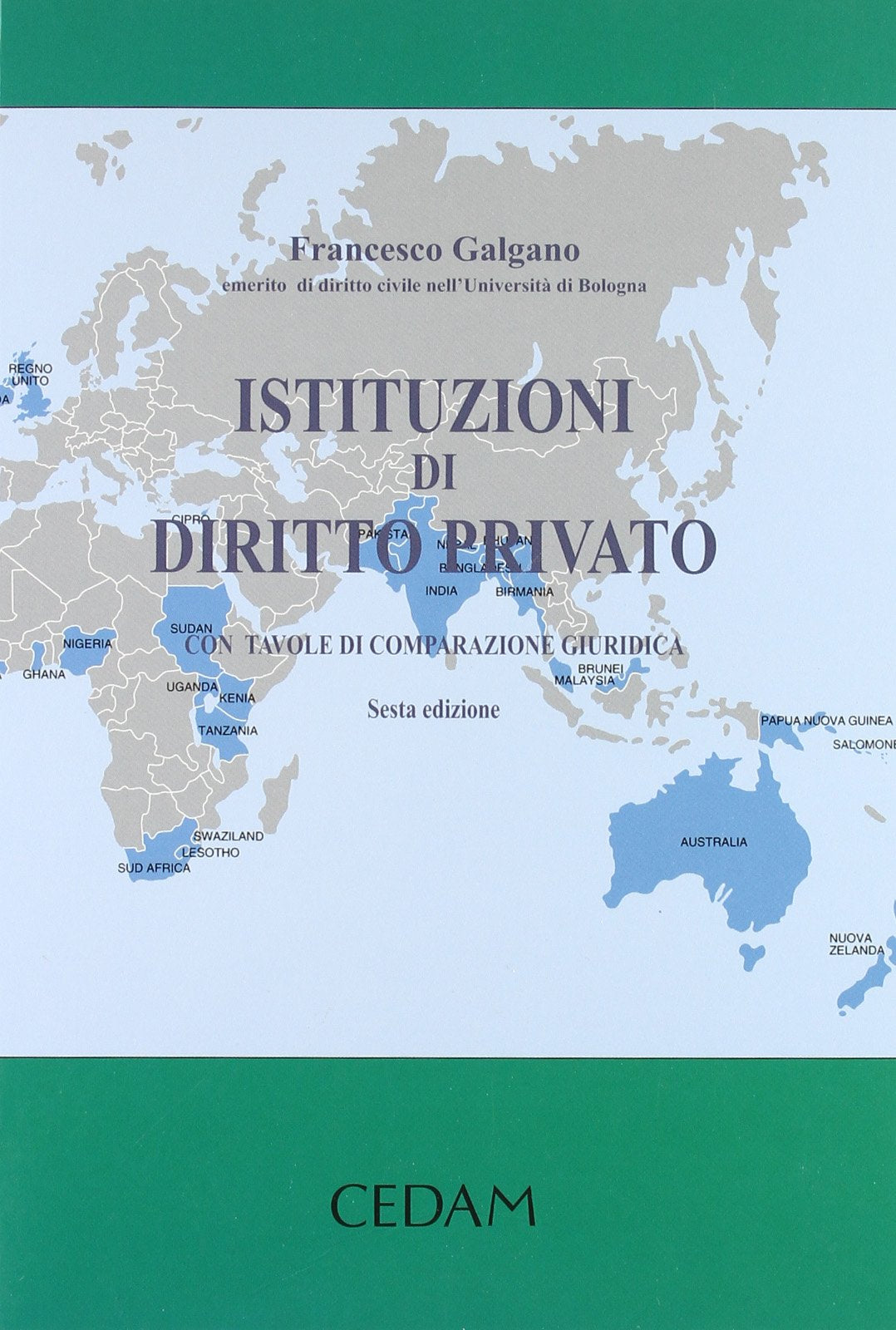Istituzioni di diritto privato. Con tavole di comparazione giuridica Law