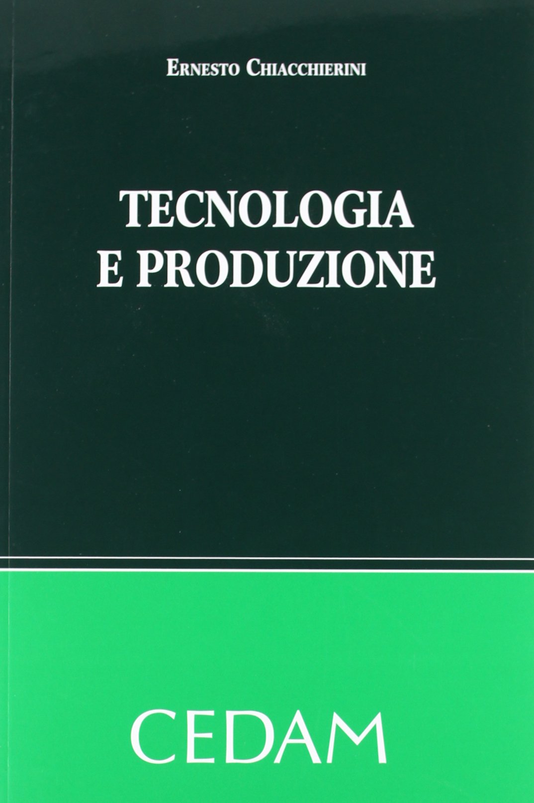 Tecnologia e produzione book