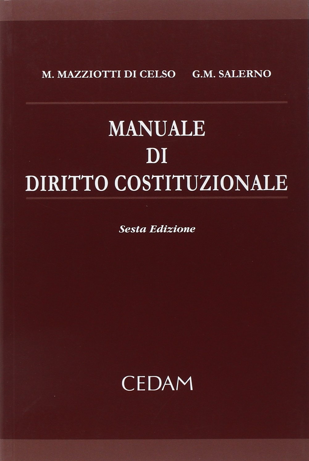 Manuale di diritto costituzionale book