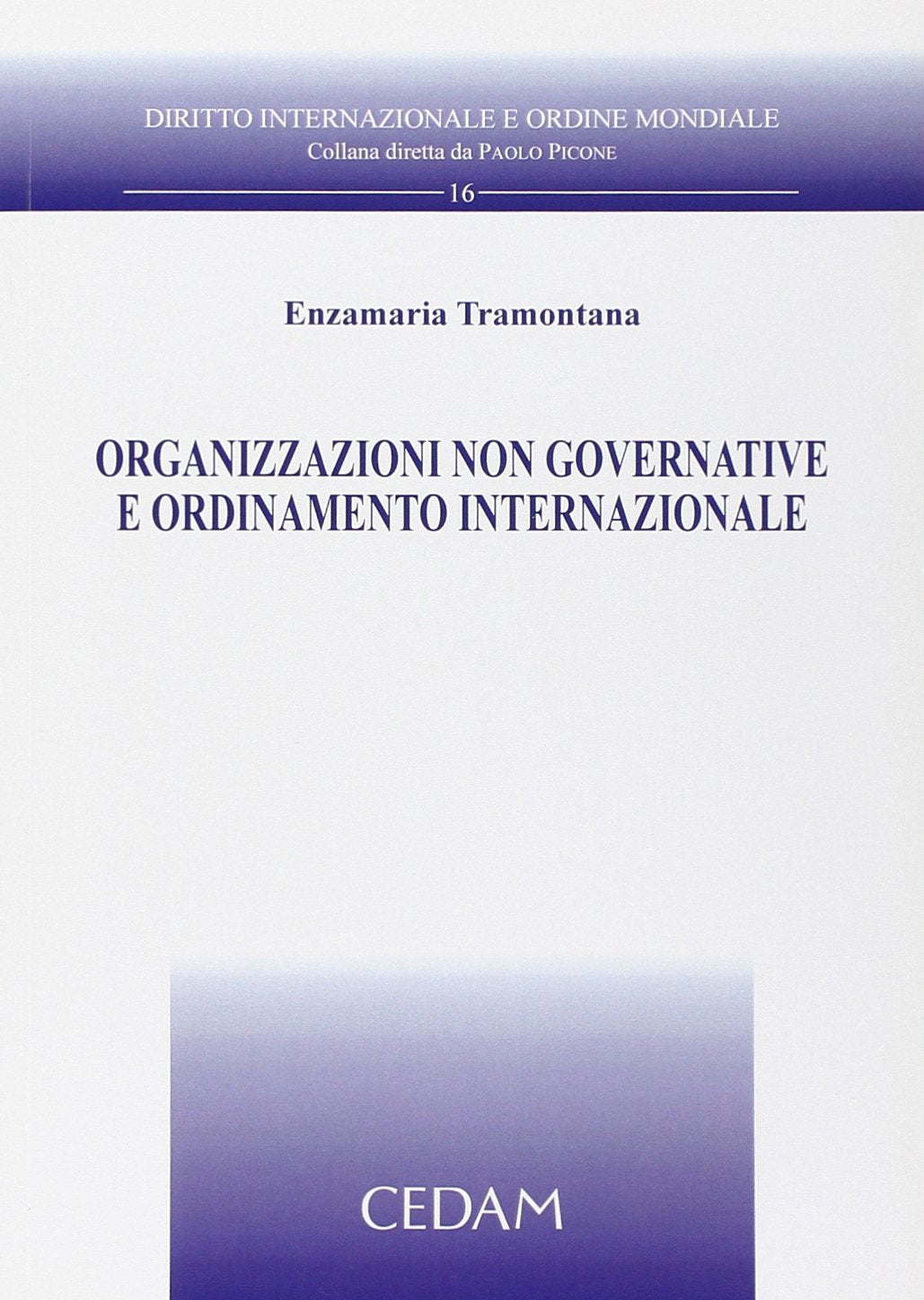 Organizzazioni non governative e ordinamento internazionale (Diritto internazionale e ordine mondiale) Law