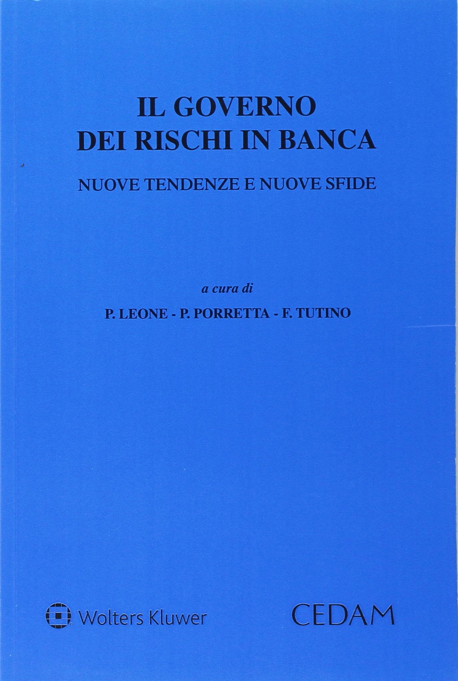 Il governo dei rischi in banca. Nuove tendenze e nuove sfide book
