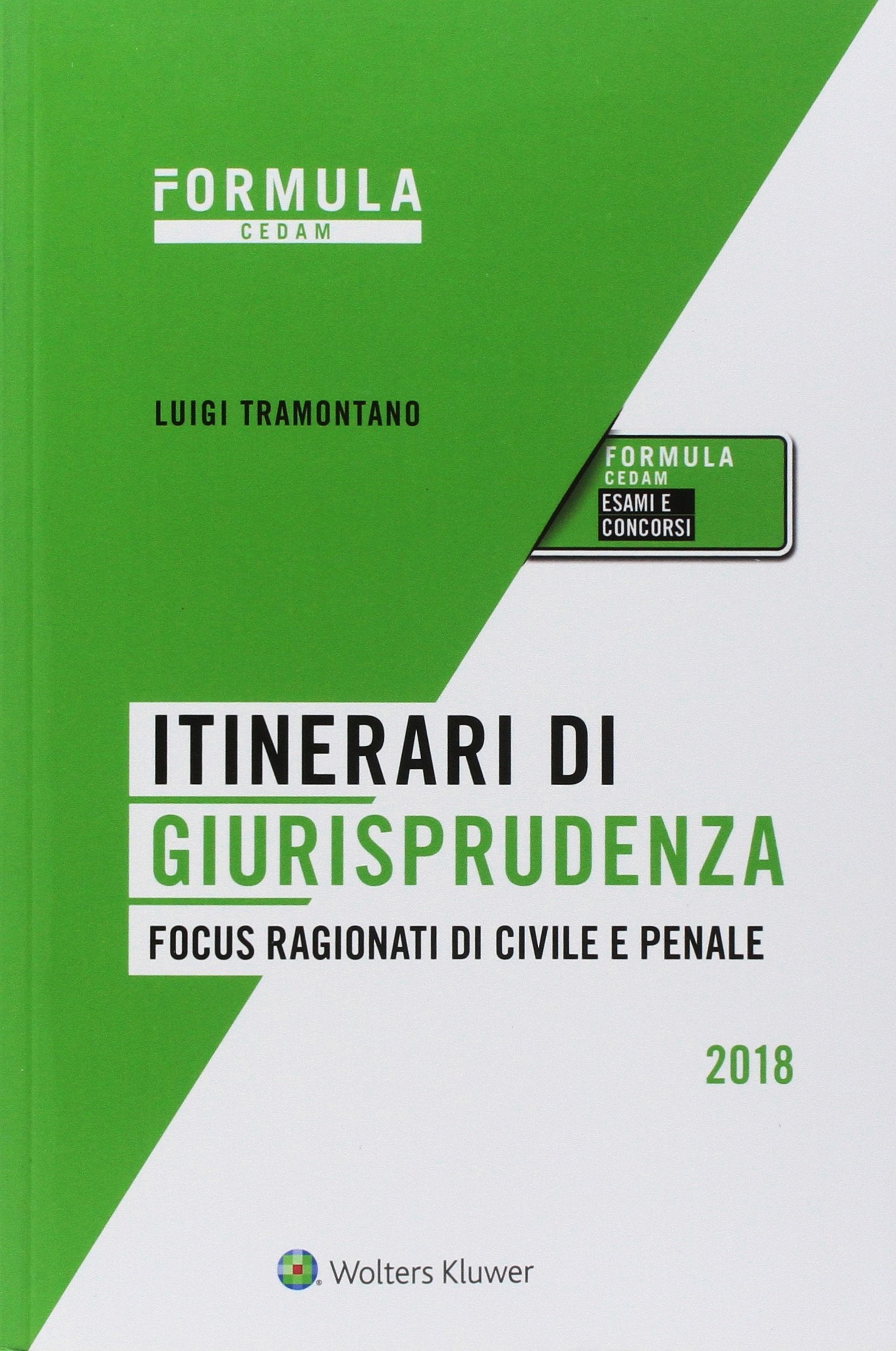Itinerari di giurisprudenza. Focus ragionati di civile e penale (Formula) Law