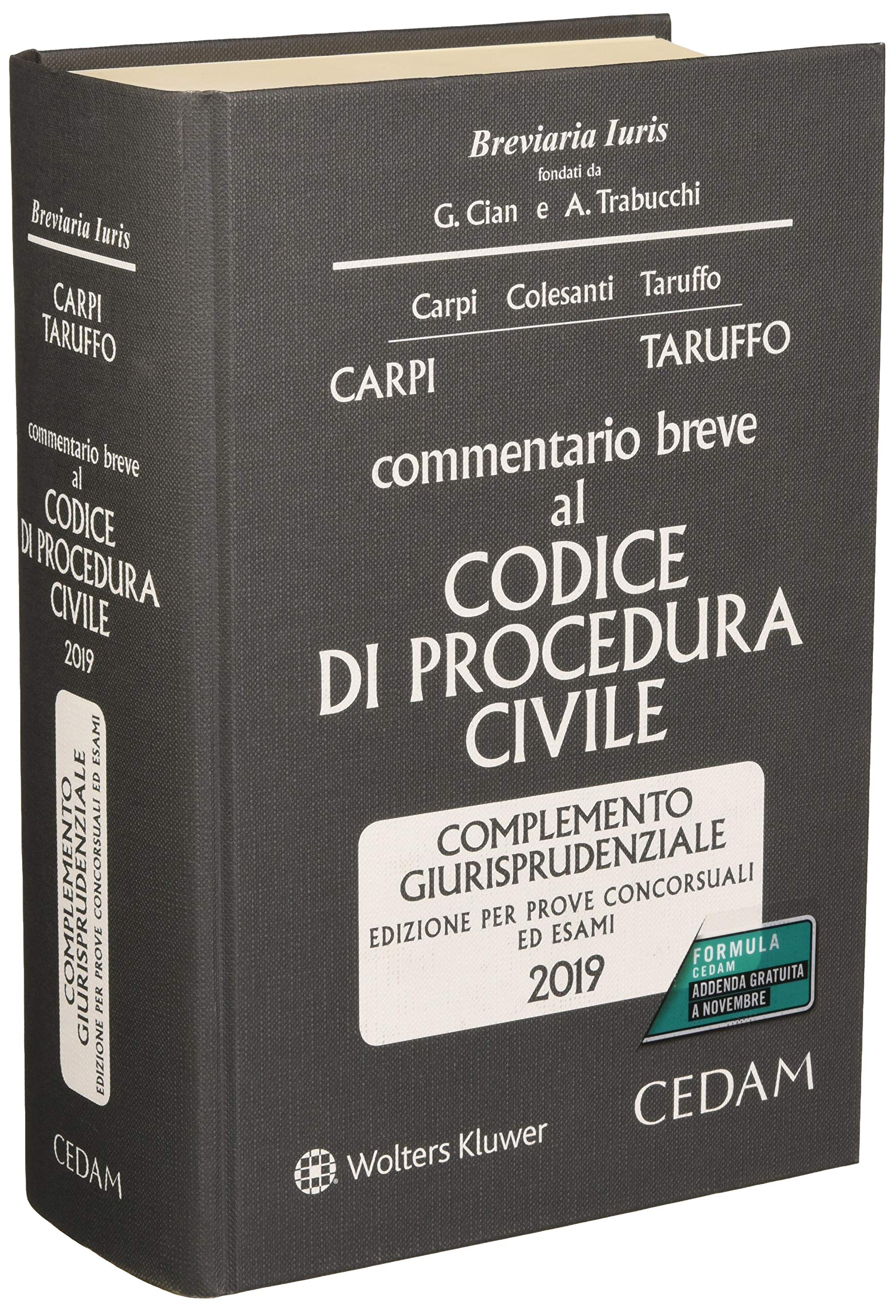 Commentario breve al codice di procedura civile. Complemento giurisprudenziale. Edizione per prove concorsuali ed esami book