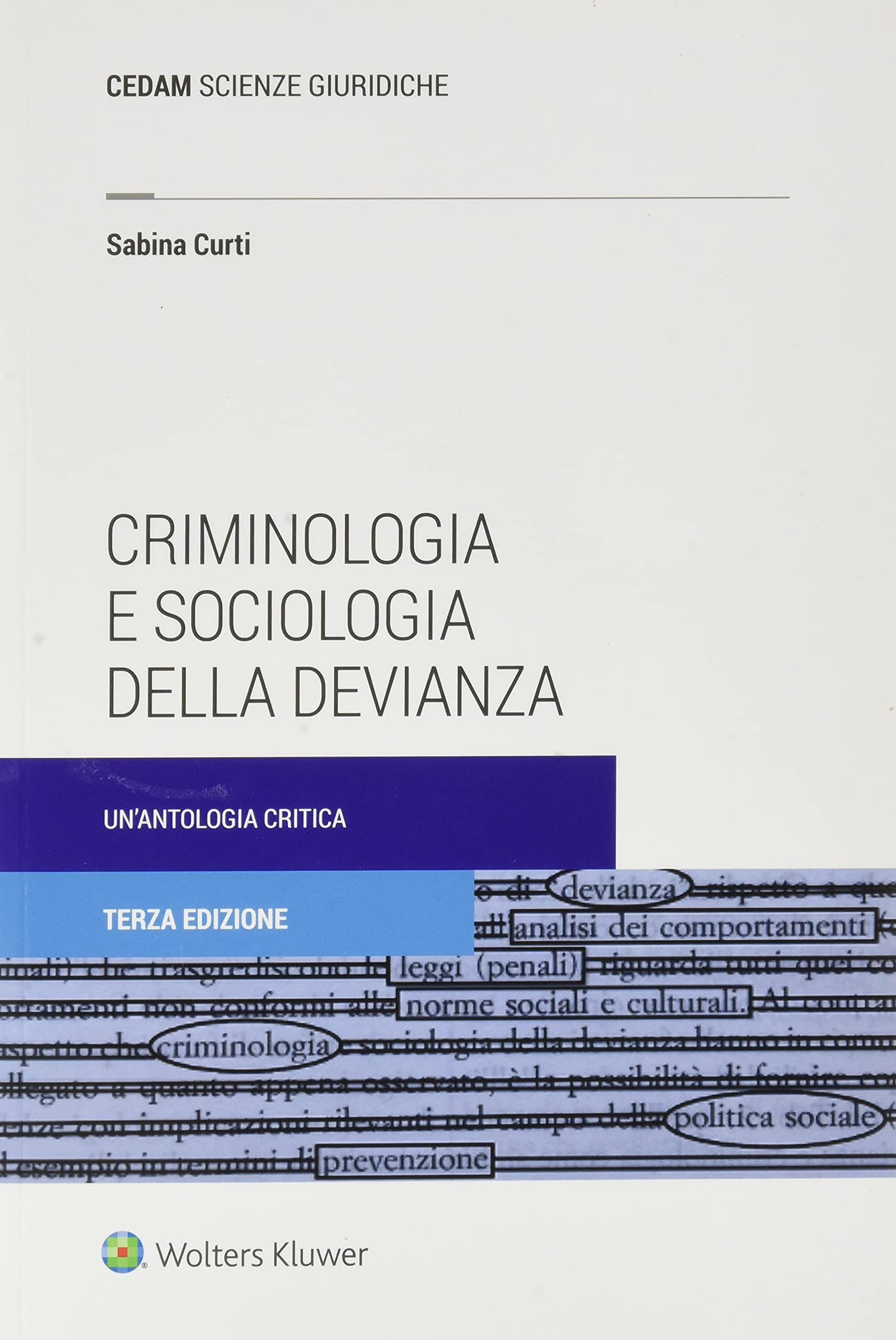 Criminologia e sociologia della devianza. Un'antologia critica book