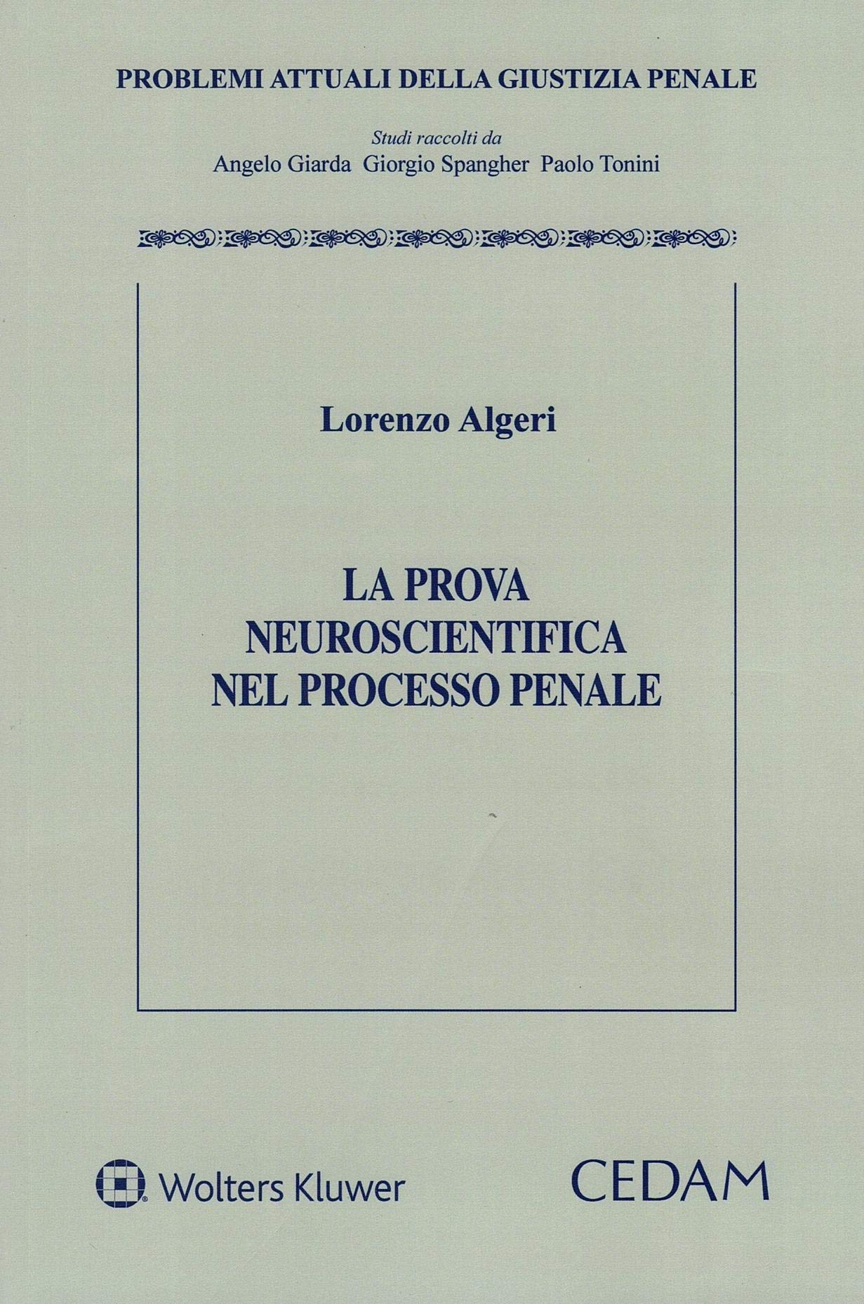 La prova neuroscientifica nel processo penale book