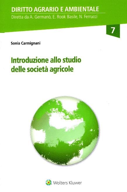 Introduzione allo studio delle società agricole book